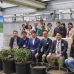美作茶を応援する“銀座のお茶プロジェクト2022”スタート！   『美作茶植樹会』を開催しました